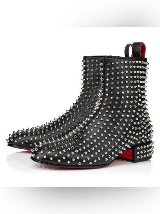 Christian Louboutin Other - Men's Christian Louboutin
SPIKEASY studded leather ankle boots size 42.5